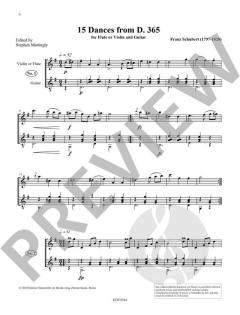 15 Originaltänze von Franz Schubert 