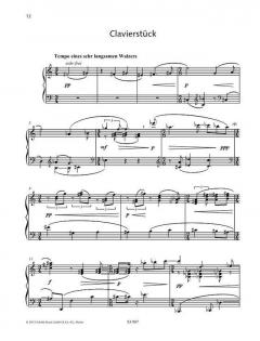 Album für Klavier von Hans Werner Henze im Alle Noten Shop kaufen