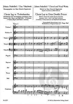 Christ lag in Todesbanden (Johann Pachelbel) 