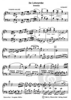 Die Liebesprobe (La Pietra del Paragone) von Gioachino Rossini (Download) 
