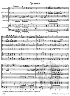 Quartett aus Tafelmusik 2 TWV 43:d 1 (Georg Philipp Telemann) 