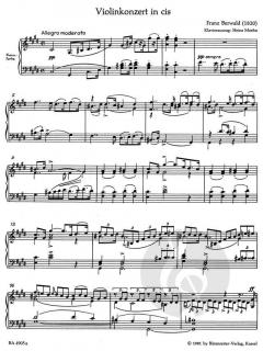 Violinkonzert cis-Moll von Franz Berwald (Download) 