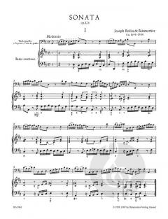 Sonate op. 50/3 von Hugo Ruf für Violoncello oder Fagott und Basso continuo im Alle Noten Shop kaufen