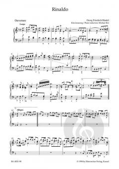 Rinaldo HWV 7a von Georg Friedrich Händel 