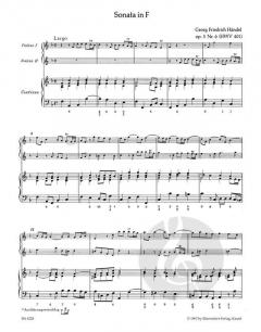 3 Triosonaten von Georg Friedrich Händel 