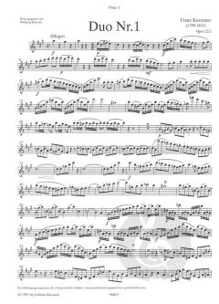 3 Duos op. 22 von Franz Vincenz Krommer 