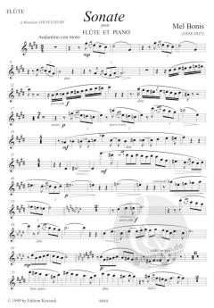 Sonate für Flöte und Klavier von Mel Bonis im Alle Noten Shop kaufen
