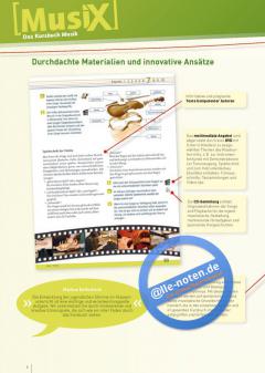 MusiX: Das Kursbuch Musik 1 von Markus Detterbeck 