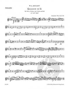 Quintett KV 407(386c) von Wolfgang Amadeus Mozart (Download) 