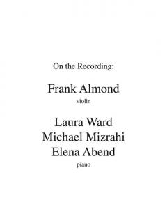 Music For Violin And Piano von Samuel Barber im Alle Noten Shop kaufen