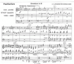 Festfanfare (Johann Österreicher) 
