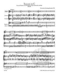 Sämtliche Kirchensonaten Heft 5 KV 263 (W.A. Mozart) 