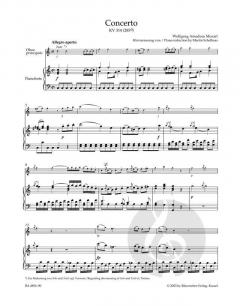 Konzert in C KV 314 (285d) von Wolfgang Amadeus Mozart für Oboe und Orchester im Alle Noten Shop kaufen
