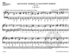 Matthäus-Passion BWV 244 von Johann Sebastian Bach 