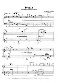 Sonate pour piano von Florentine Mulsant 