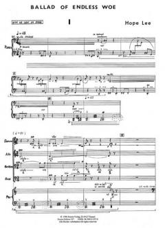 Ballad Of Endless Woe (Hope Lee) 