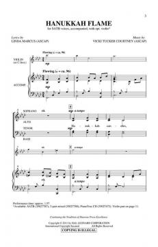 Hanukkah Flame von Linda Marcus (Download) 