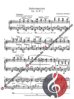Simplest Brahms Intermezzi von Johannes Brahms (Download) 