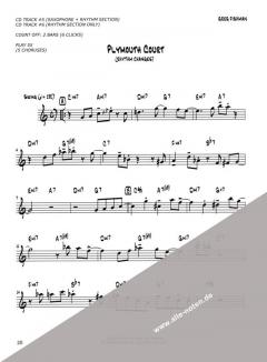 Jazz Saxophone Etudes Vol. 3 von Greg Fishman 