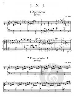 Klavierbüchlein für Wilhelm Friedemann Bach im Alle Noten Shop kaufen