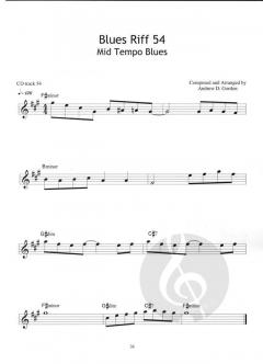 100 Ultimate Blues Riffs for Tenor Saxophone von Andrew D. Gordon 