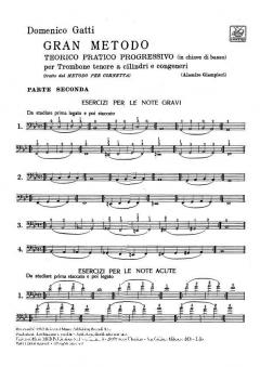 Gran Metodo Teorico Pratico Progressivo - Parte II von Domenico Gatti 