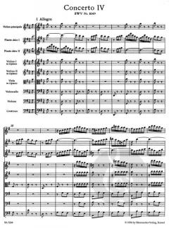Brandenburgisches Konzert Nr. 4 BWV 1049 (J.S. Bach) 