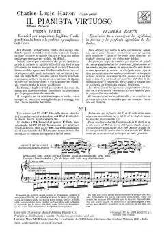 Pianista Virtuoso 60 Esercizi Con Le Aggiunte von Charles-Louis Hanon 
