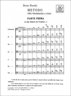 Metodo Per Trombone A Tiro von S. Peretti 