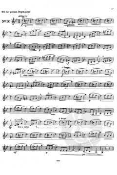 105 Etüden für Violine op. 45 Heft 1 von Franz Benda im Alle Noten Shop kaufen