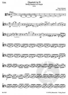 Streichquartette 1 von Franz Schubert (Download) 