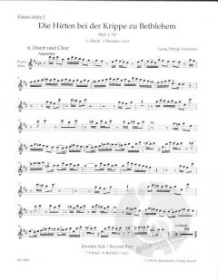Die Hirten bei der Krippe zu Bethlehem von Georg Philipp Telemann 