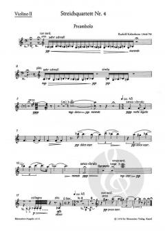 Streichquartett Nr. 4 von Rudolf Kelterborn im Alle Noten Shop kaufen (Stimmensatz)