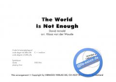 The World Is Not Enough (David Arnold) 