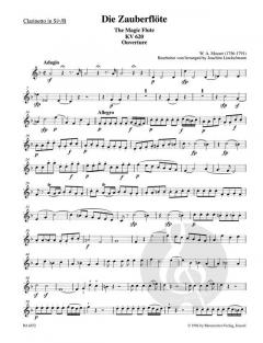 Die Zauberflöte Ouvertüre von Wolfgang Amadeus Mozart (Download) 