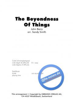 The Beyondness Of Things (John Barry) 