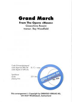 Grand March From The Opera 'Moses' (Gioachino Rossini) 
