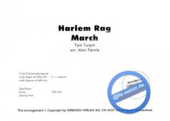 Harlem Rag March (Tom Turpin) 