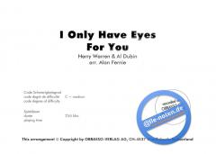 I Only Have Eyes For You (Harry Warren) 