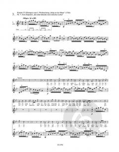 Violinsoli aus dem geistlichen Vokalwerk von Johann Sebastian Bach im Alle Noten Shop kaufen