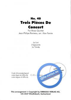 Trois pieces de concert (Jean-Philippe Rameau) 