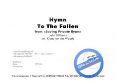 Hymn To The Fallen (John Williams) 