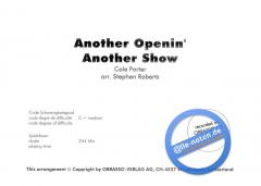Another Op'nin', Another Show (Cole Porter) 