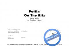 Puttin' On The Ritz (Irving Berlin) 
