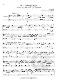 25 Bach Duets von Johann Sebastian Bach 
