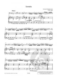 Sonata No. 3 F-Dur von Giovanni Battista Cirri 