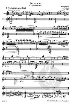 Serenade op. 71/3 von Willy Burkhard 