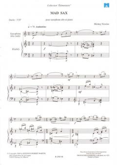 Mad-sax, alto von René Nicolas 