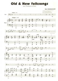 Old new folksongs von Marc Hegenhauser 