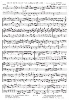 Sonate pour mandoline von Giovan Battista Gervasio im Alle Noten Shop kaufen